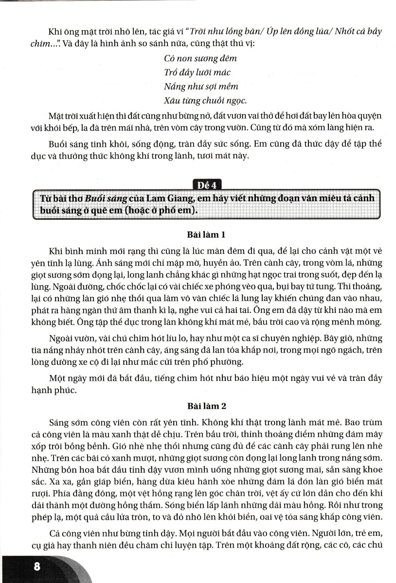 Những Bài Làm Văn Mẫu Lớp 3 - Tập 2 Kết Nối