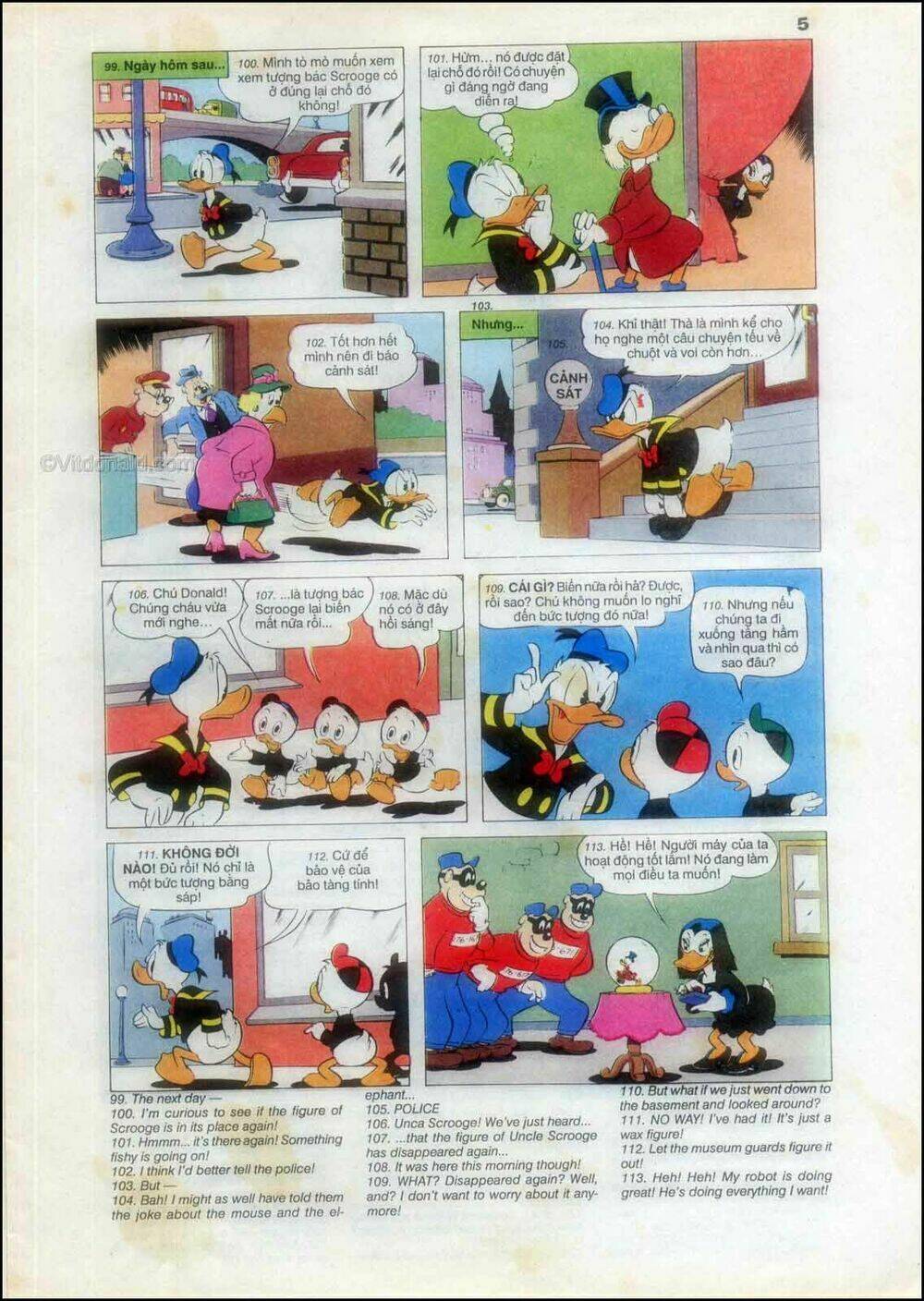 donald và bạn hữu chapter 75 9