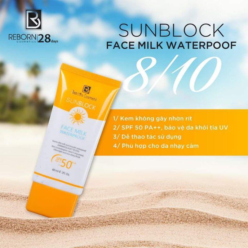 Kem Chống  Sunblock Reborn