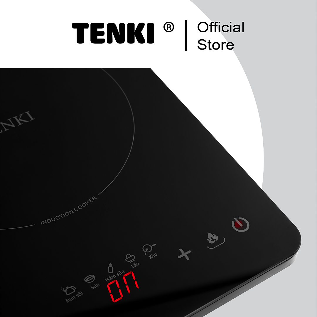 Bếp Điện Từ Cảm Ứng TENKI TI8800 - Hàng Chính Hãng BH 12 Tháng