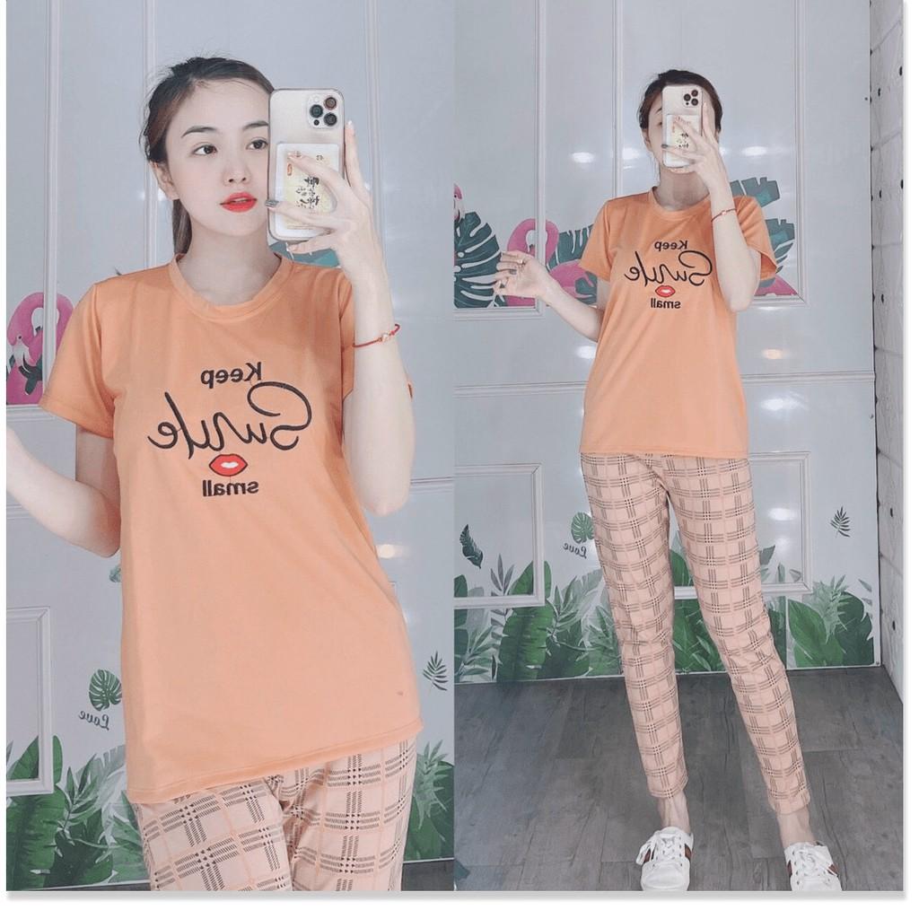 SET BỘ THUN NỮ QUẦN DÀI SIÊU XINH,HỌA TIẾT ÁO VÔ CÙNG XINH XẮN MẪU MỚI NHẤT HIỆN NAY