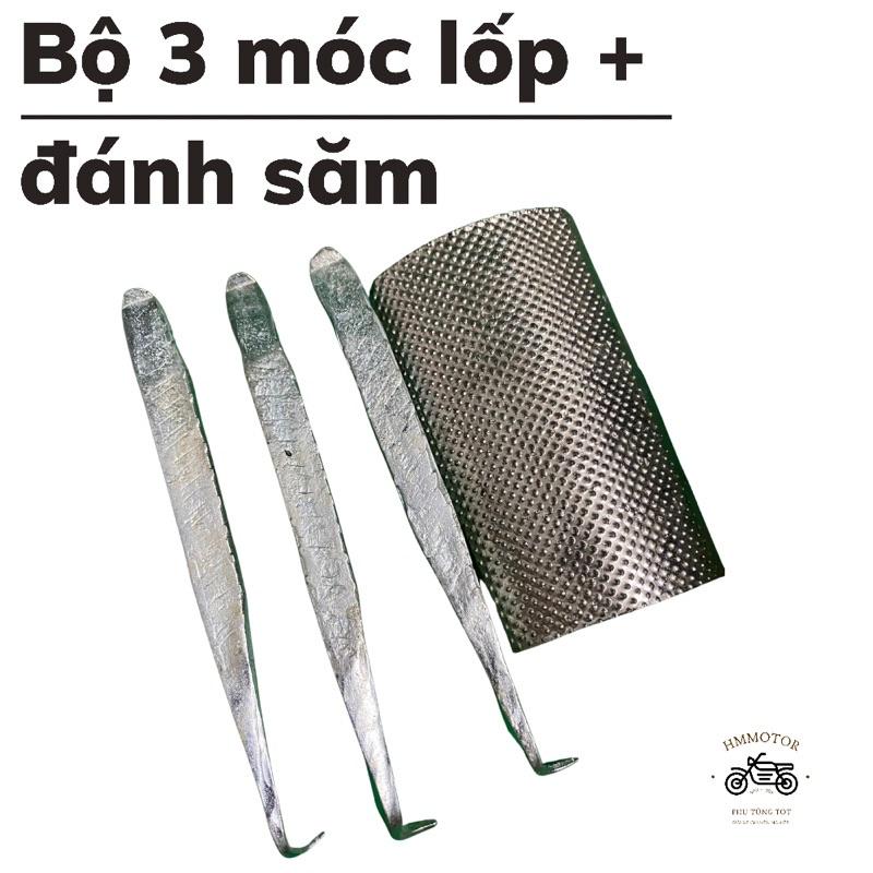 Combo 3 móc lốp xe máy, xe đạp