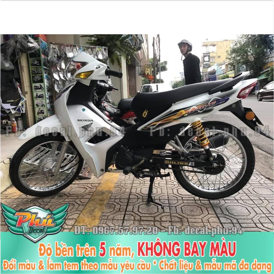 Tem rời Wave a Trắng mẫu mới  -1