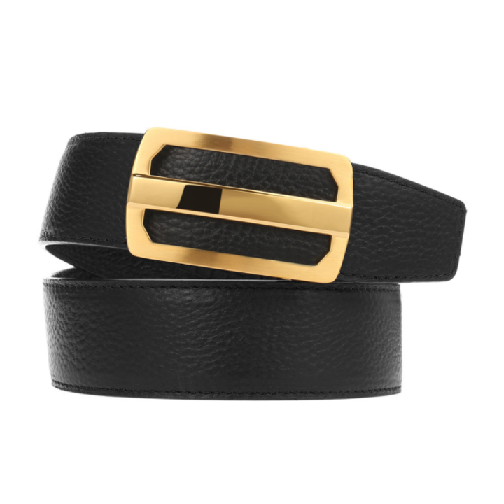 Dây Nịt Nam SAM Leather SFDN135 - Thắt Lưng Nam Da Bò Cao Cấp/ Mặt Khoá Thắt Lưng Inox Không Gỉ, Men's belts