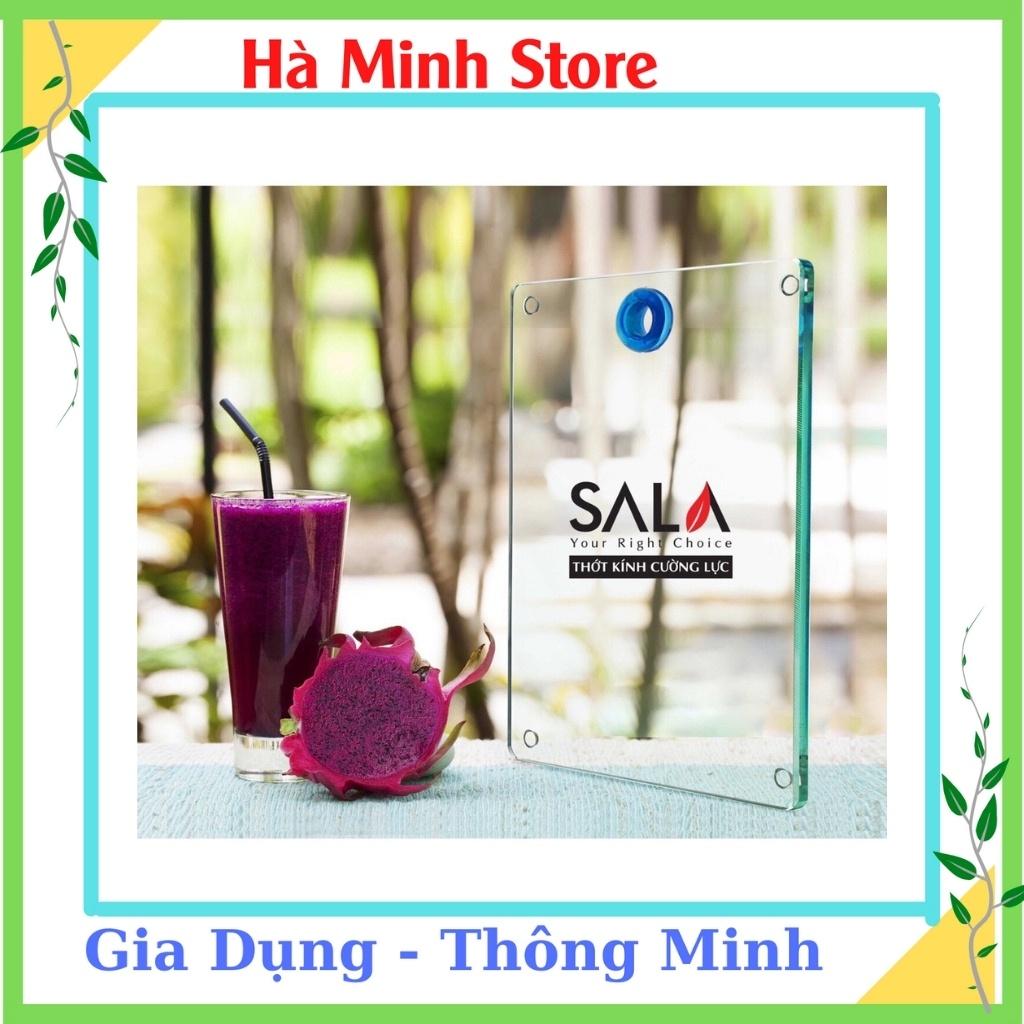 Thớt Kính Cường Lực Công Nghệ Nhật Bản Dày 12mm Siêu Bền, Thớt Cường Lực Sala Kháng Khuẩn