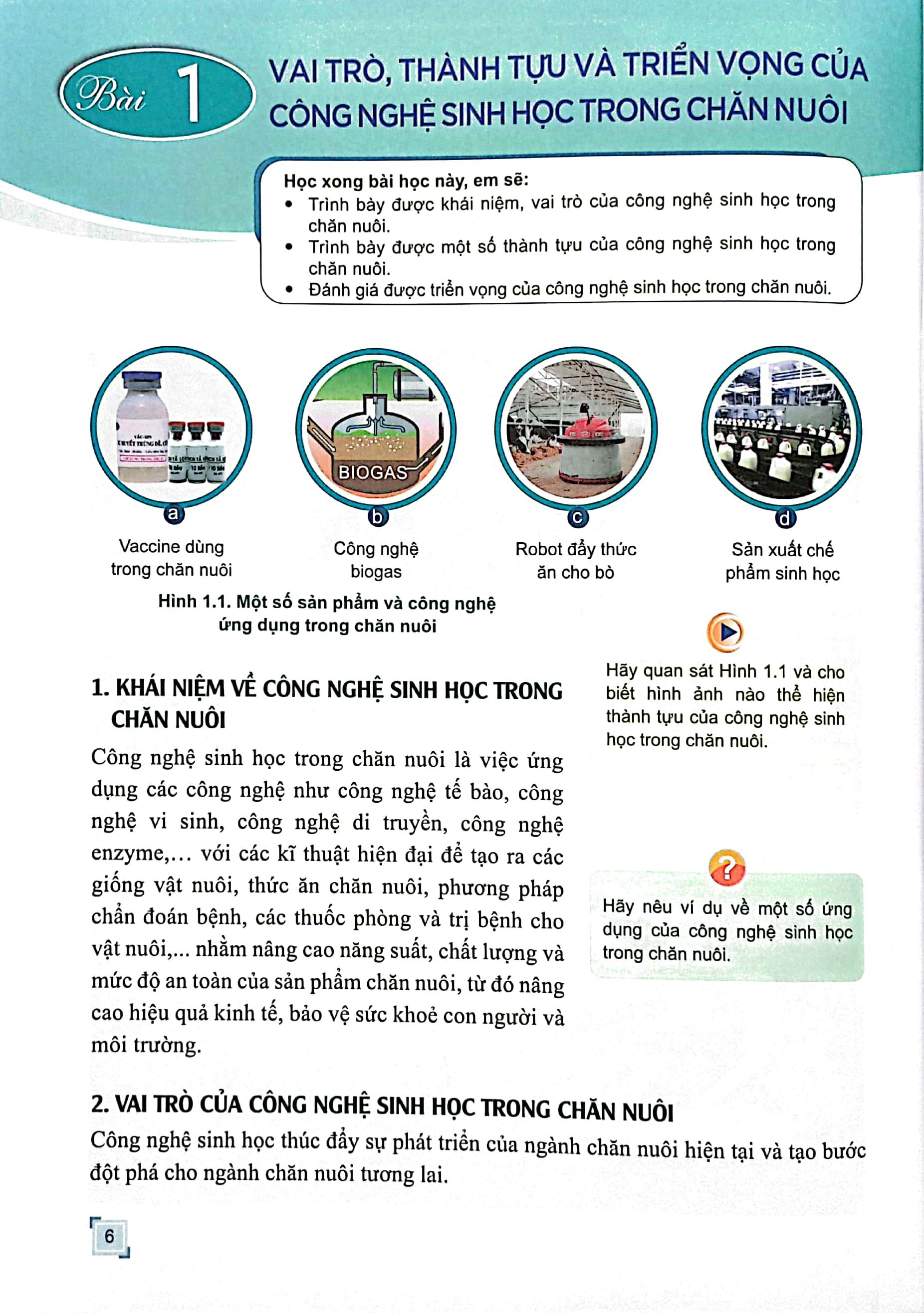 Chuyên Đề Học Tập Công Nghệ 11 - Công Nghệ Chăn Nuôi