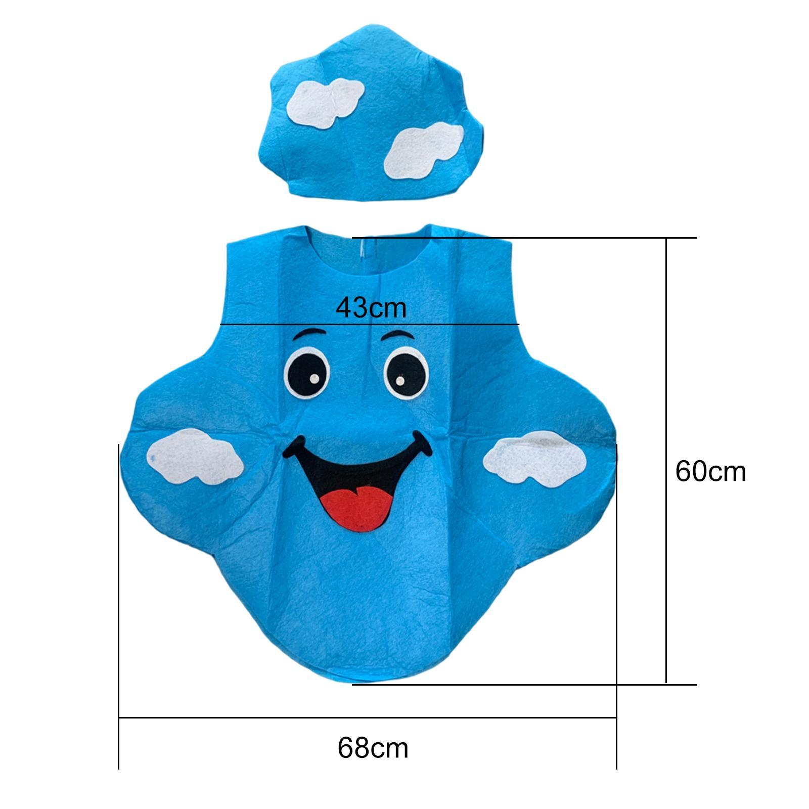 Cute Weather Costume for Kids Cosplay Clothes for Halloween