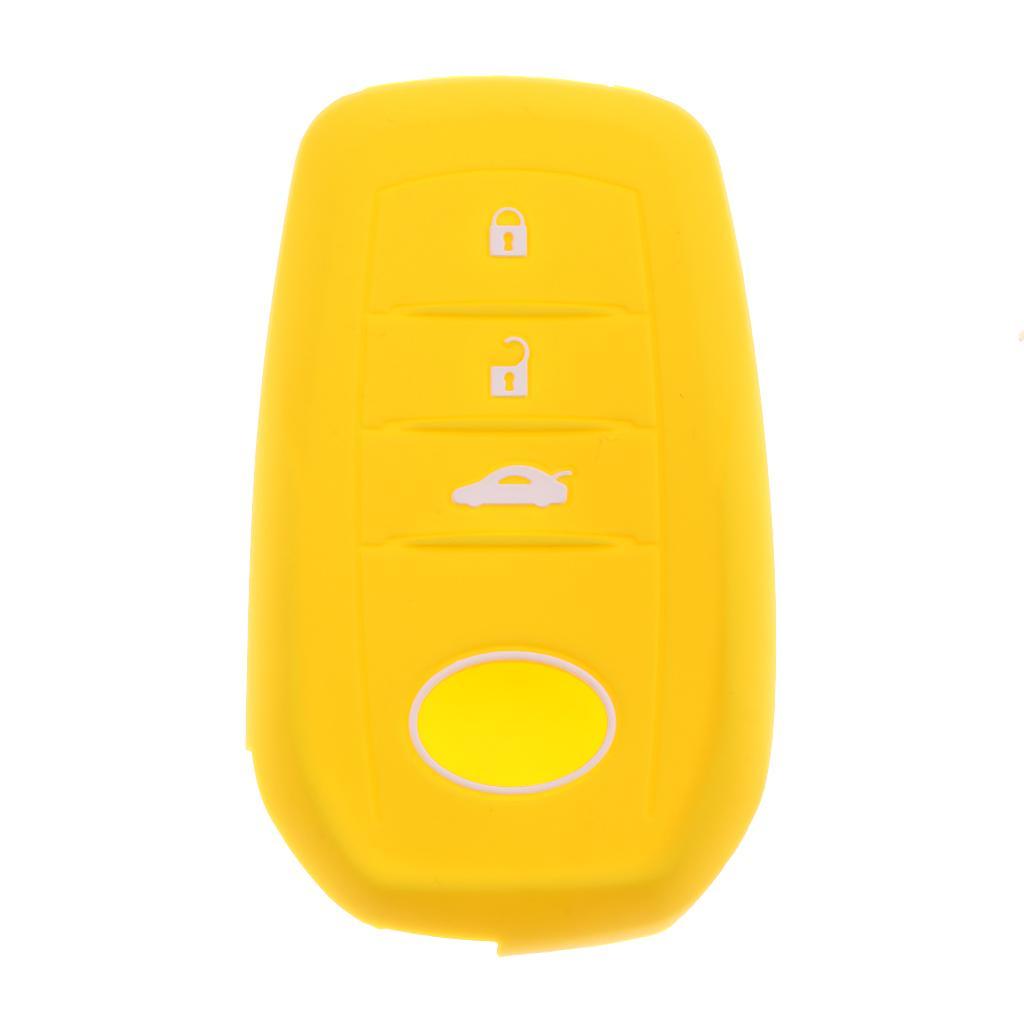 Car Key Silicone 3 Buttons Protective Case Cover For