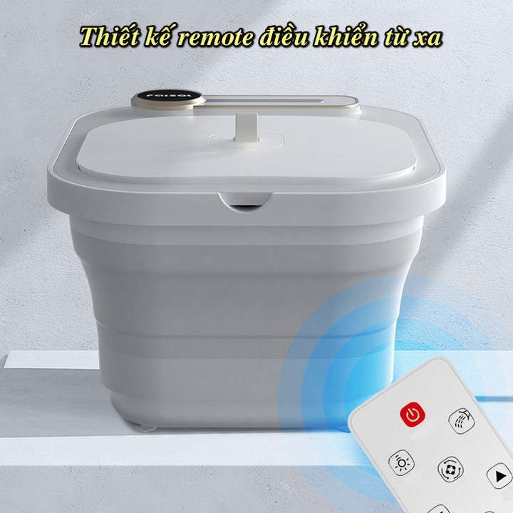 Bồn massage chân gấp gọn FAISQI tự động sưởi ấm - Home and Garden