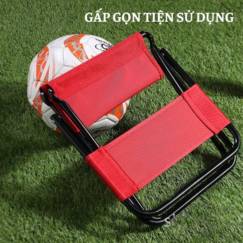 Ghế Xếp Mini Khung Hợp Kim Ngồi Câu Cá Gấp Gọn Đi Du Lịch Cắm Trại