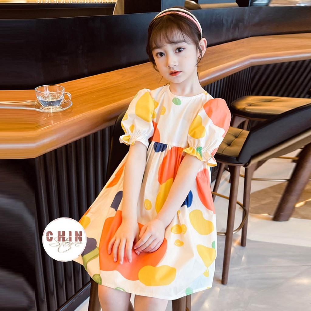 Váy bé gái đáng yêu - V-353,Size 4/5 (15kg-17kg)