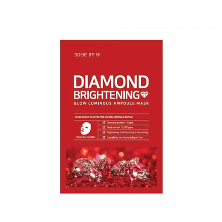 Mặt nạ giấy Some By mi Diamond Brightening  Glow Luminous Ampoule Mask