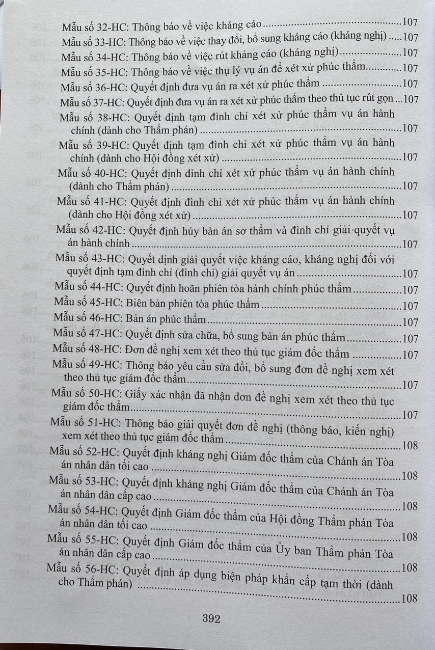 Hệ Thống Các Nghị Quyết Của Hội Đồng Thẩm Phán, Toà Án Nhân Dân Tối Cao Về  Hành Chính, Kinh Tế - Thương Mại và Hôn Nhân Gia Đình Từ Năm 2000 Đến 2023