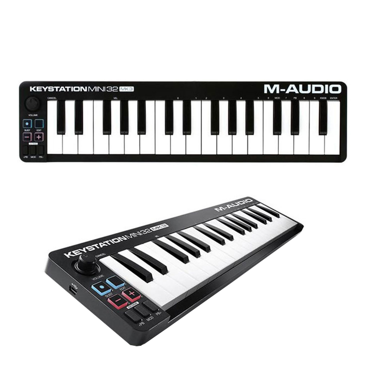 M-Audio Keystation Mini 32 Phím MK3 MIDI Keyboard Controller MKIII MAudio Bàn phím sáng tác - Sản xuất âm nhạc Producer - Kèm Móng Gẩy DreamMaker