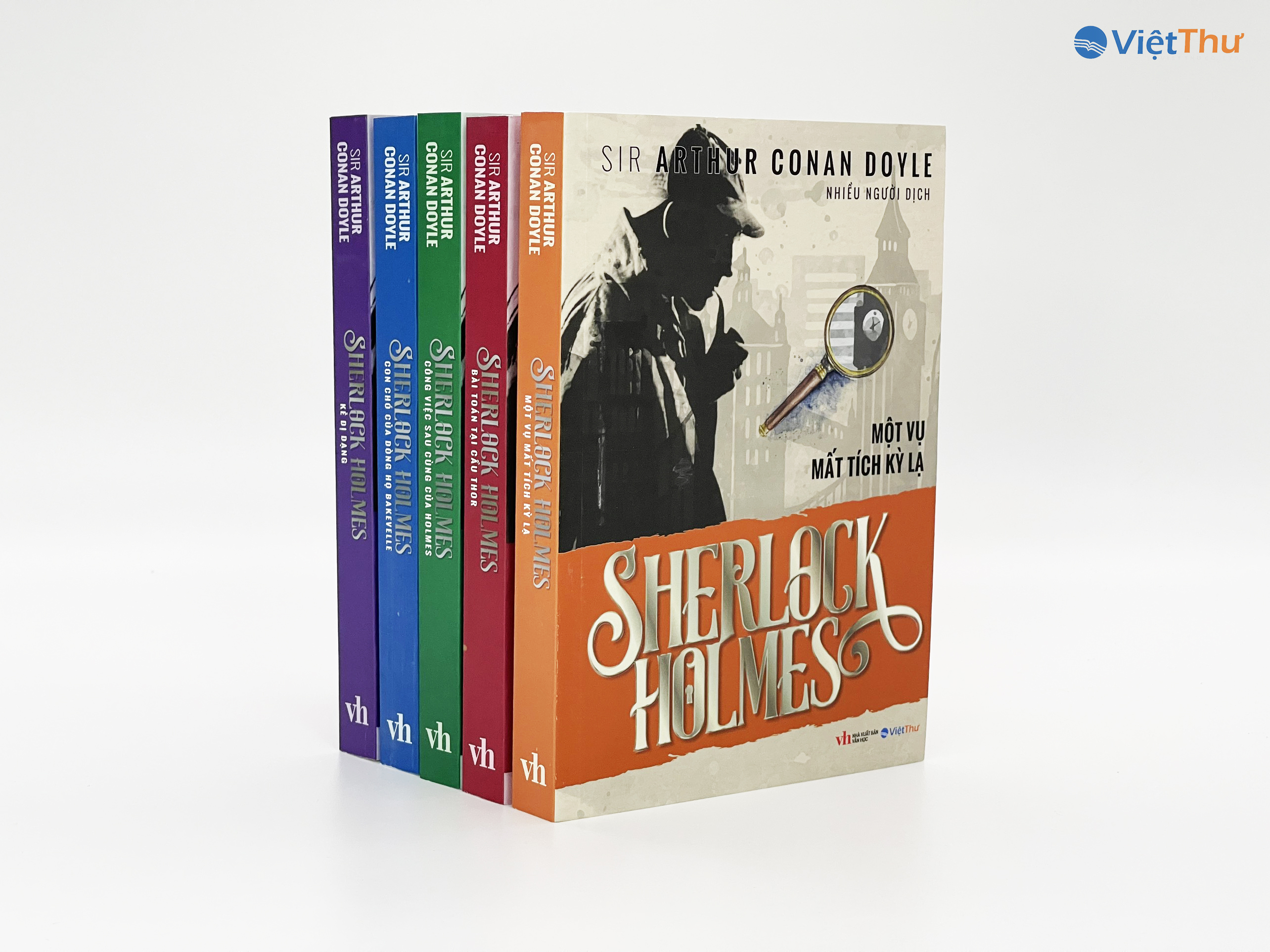 Sherlock Holmes Toàn Tập - Combo 5 Tập Sherlock Holmes - Sir Arthur Conan Doyle (Bìa Mềm)