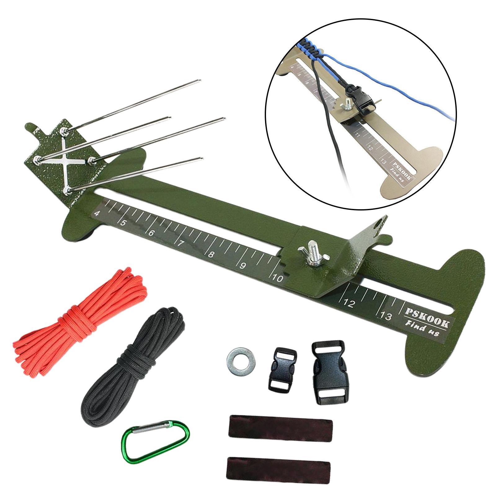 Bracelet Kit Wristband Braiding Knitting Weaving Green