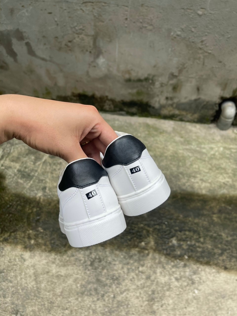 Giày Thể Thao Nam Màu Trắng Thời Trang - Giày Sneaker Kiểu Dáng Unisex Cá Tính bảo hành 1 năm