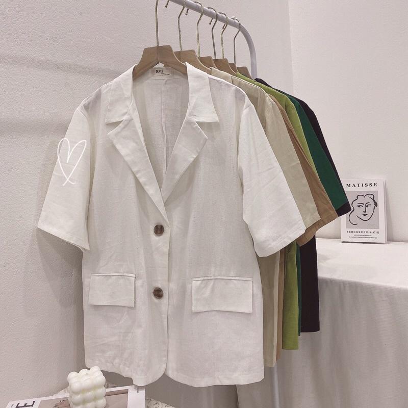 Áo blazer chất đũi