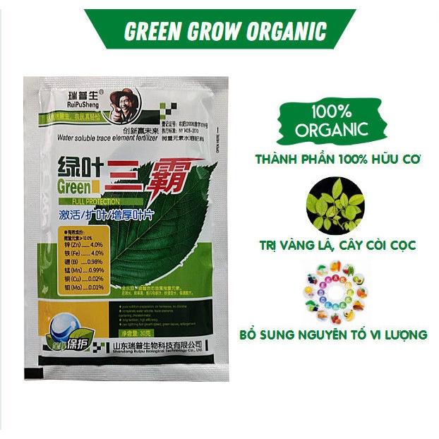 Phân bón lá hữu cơ trung - vi lượng humic sinh học