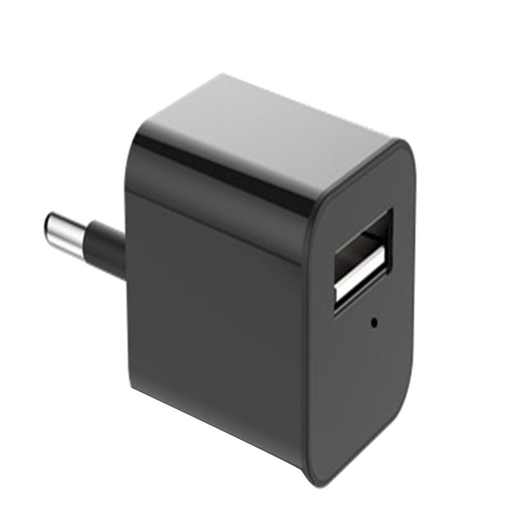 USB Adapter Wall Charger Mini Detection 1080P Camera EU Plug
