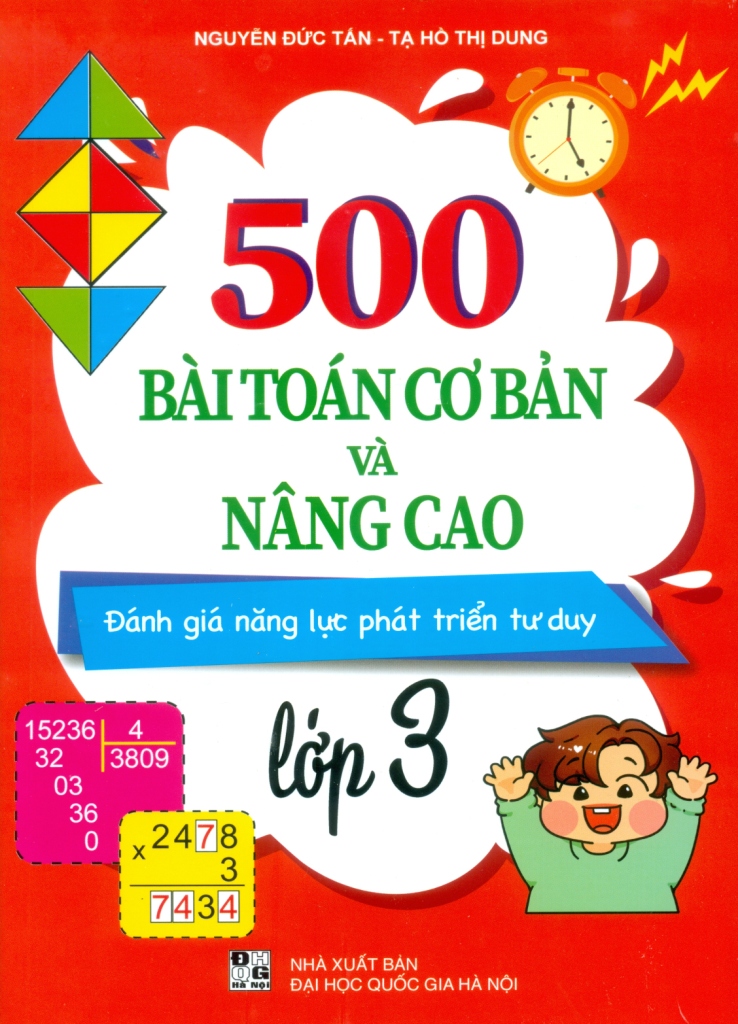 500 bài toán cơ bản và nâng cao lớp 3