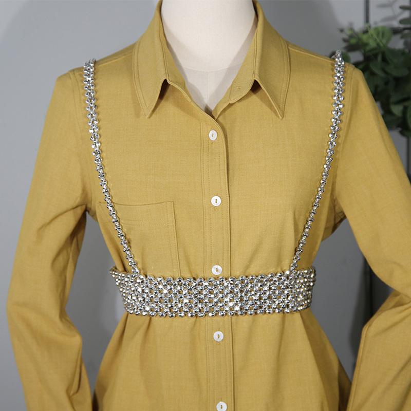 Thời Trang Giả Ngọc Trai Dây Chéo Nữ Dây Đeo Bông Tai Kẹp Dây Đai Eo Toàn Thân Suspender Đầm Ôm Mối Ràng Buộc Dây Thắt Lưng Bụng