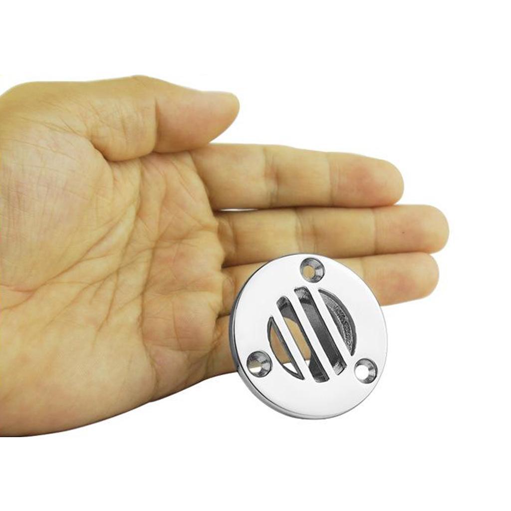 2Pcs 1inch Boat Yacht Deck Floor Drain Scupper Stainless Steel Marine Grade