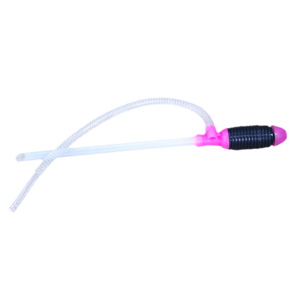 Portable Manual Car Siphon Hose Oil Water Liquid Transfer Hand Pump