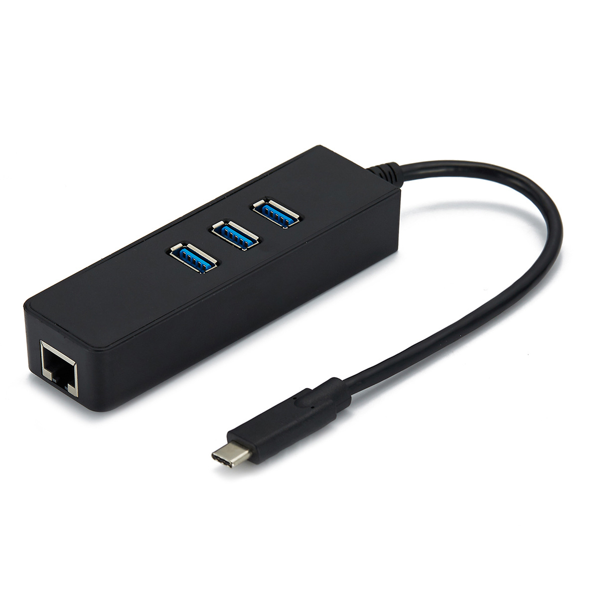 Hub USB Type C ra 1 cổng Lan + 3 cổng Usb 3.0 Cao Cấp AZONE