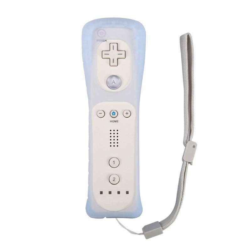 Tay cầm chơi game không dây bằng silicone cho Wii