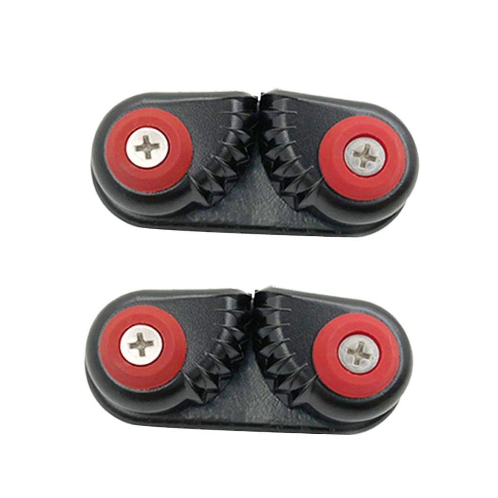 4pcs Aluminum Composite Sailboat Cam Cleat Entry 15mm Cam Cleat Line