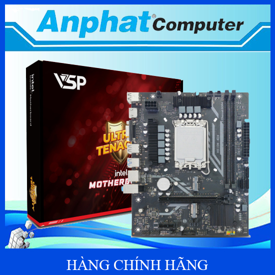 Bo Mạch Chủ Main VSP H610M-4D4 Socket LGA 1700 – Hàng Chính Hãng