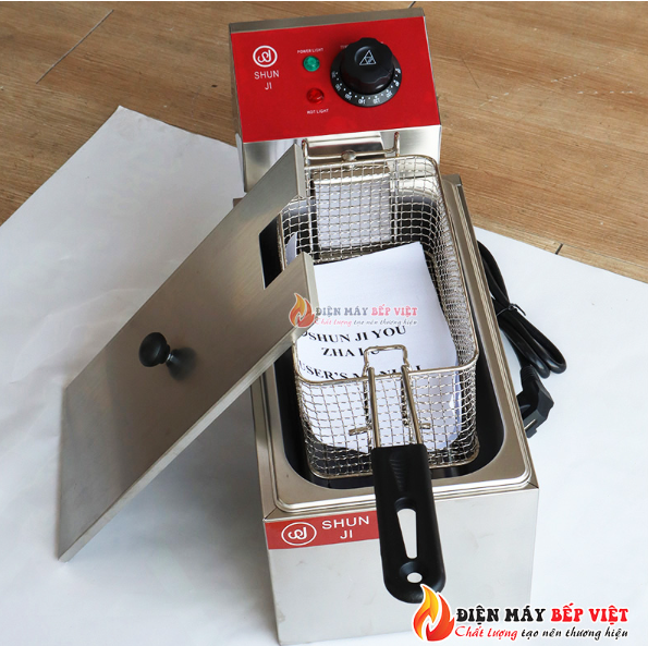 Bếp Chiên Đơn 4L Shunji SJ-EH4L, Bếp Chiên Nhúng, Bếp Chiên Điện