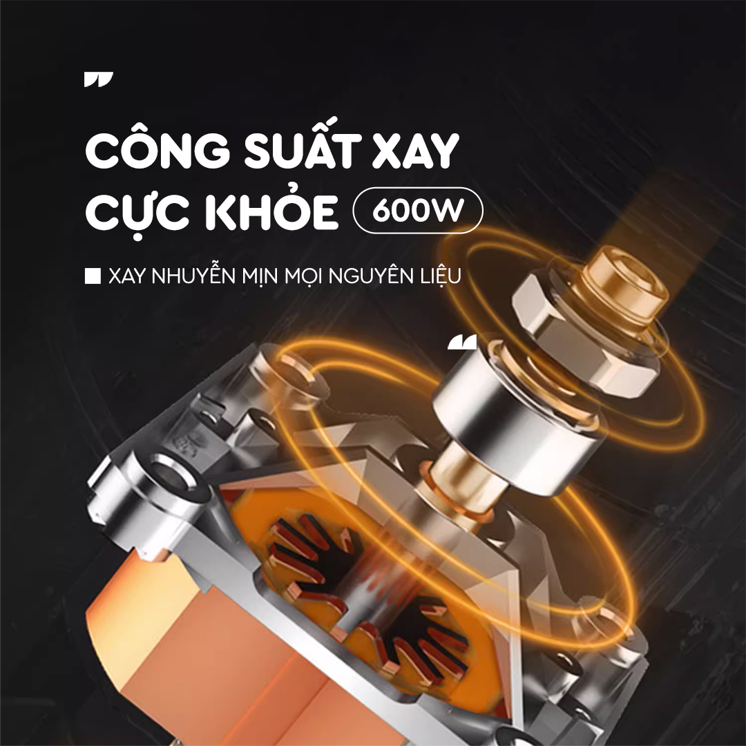 Máy Xay Nấu Đa Năng 5 In 1 Lazychef - Máy Làm Sữa Hạt, Máy Đa Năng Làm Sữa Đậu Nành,Nấu Cháo Chậm 800ml - Hàng Chính Hãng