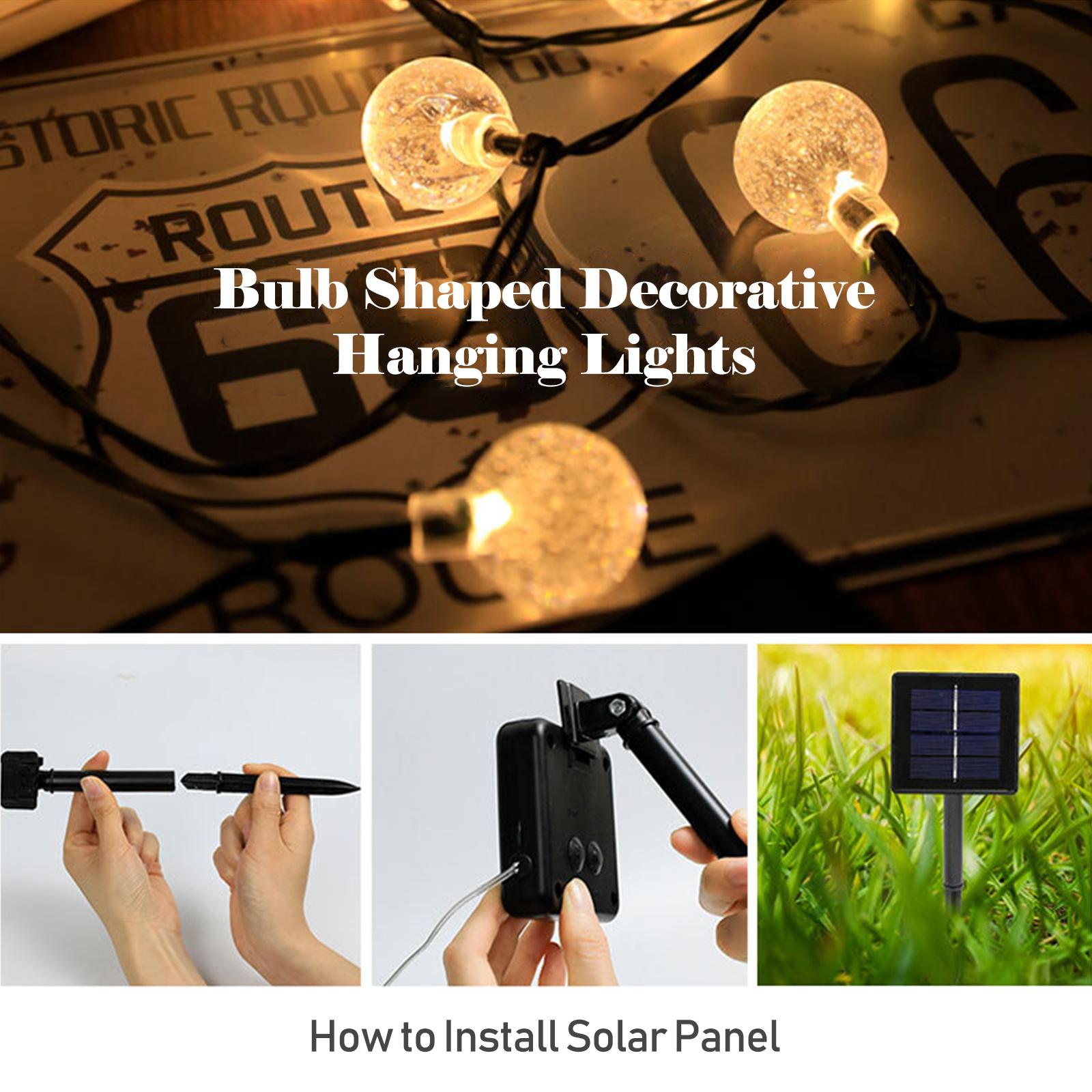 Dây Đèn Trang Trí Ngoài Trời Trong Nhà Chống Thấm Nước Cao