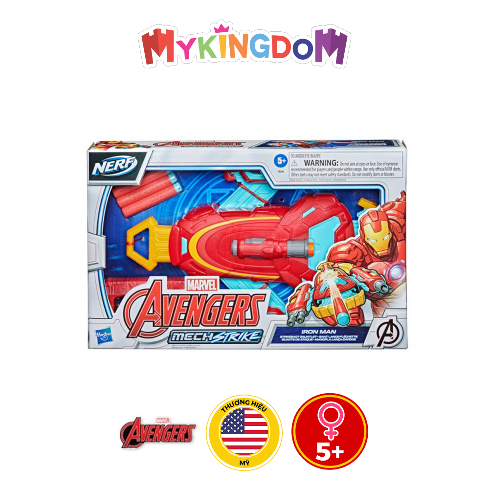 Đồ Chơi AVENGERS Mô Hình Khiên Chiến Đấu Tấn Công Iron Man Dòng Mech Strike F0266