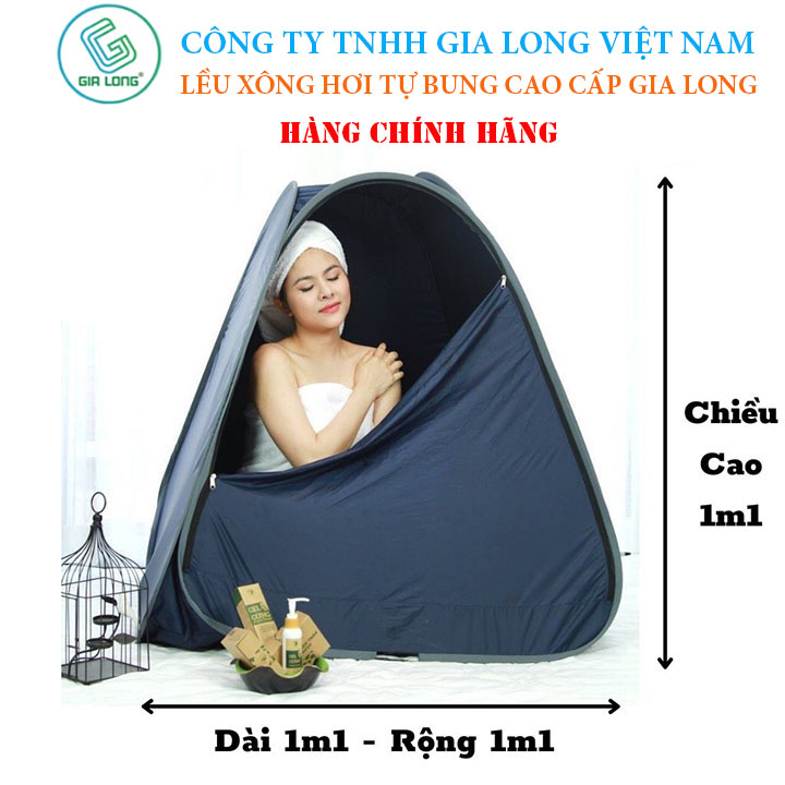 Lều Xông Hơi Sau Sinh Cao Cấp Gia Long Việt Nam- Hàng Chính Hãng