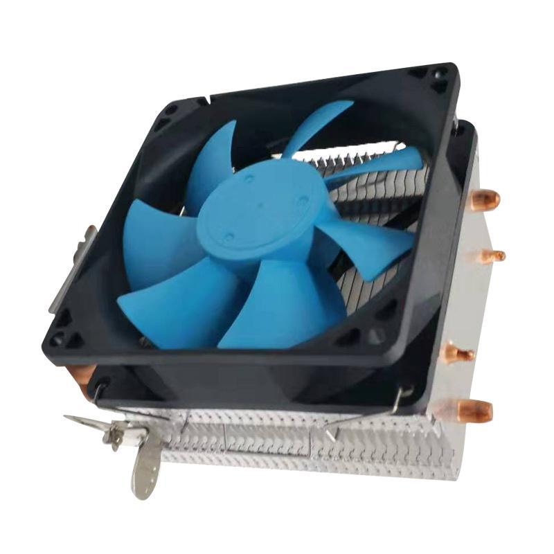 Phong cách mới nhất ống đồng đa nền tảng máy tính CPU quạt tản nhiệt tắt tiếng ống tản nhiệt đa năng