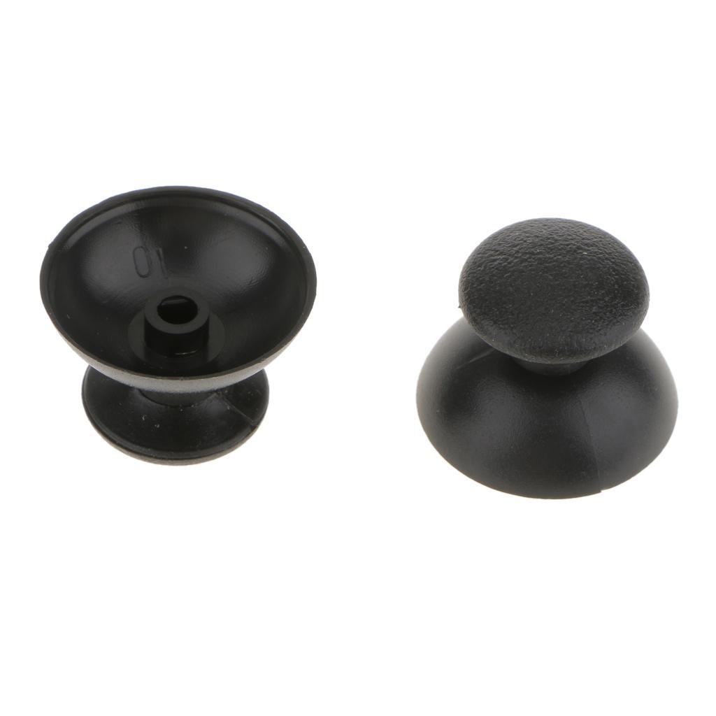 2x Joystick Controller Thumbstick for PS3 Controller Black-Big Hole
