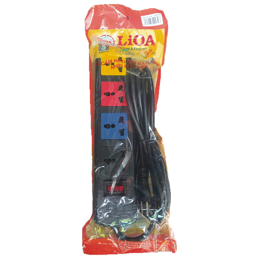 Ổ CẮM LIOA 4D32N DÀI 3M VÀ 5M