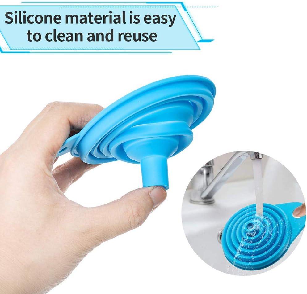 Bộ 100 Gói Dụng Cụ Lọc Sơn Có Phễu Silicon, Giấy Vát Ni Lông Để Sơn Ô Tô, Dụng Cụ Lọc Sơn, Dụng Cụ Lọc Sơn Dùng Một Lần Có Phễu Có Thể Thu Gọn