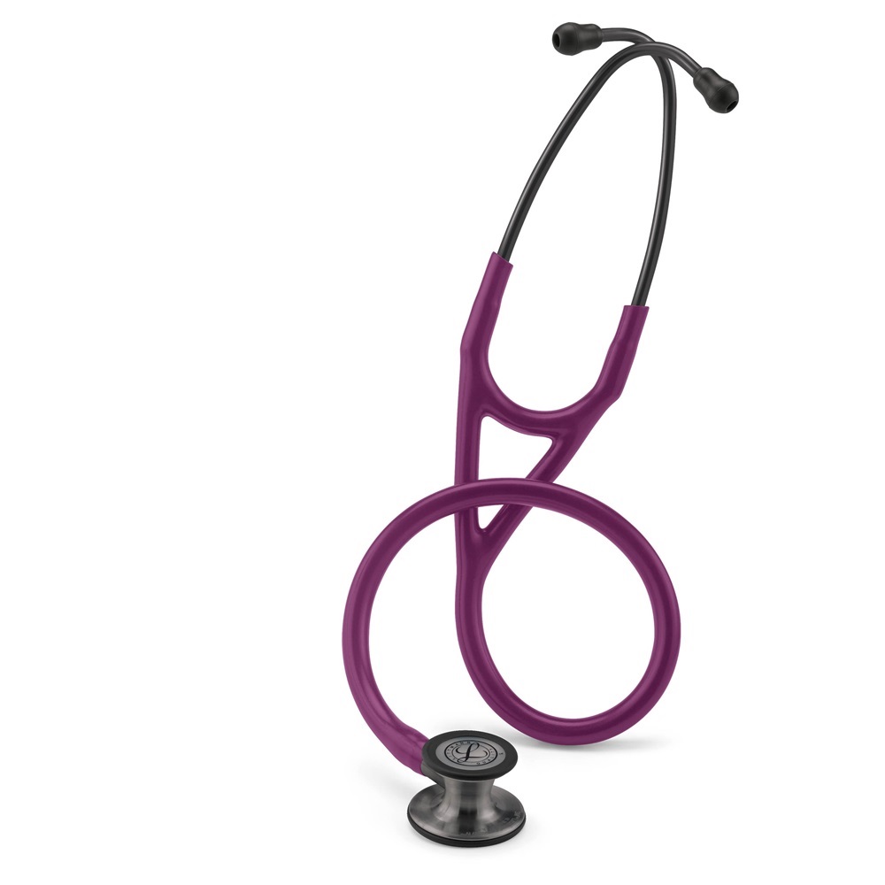 Ống nghe y tế 3M Littmann Cardiology IV, mặt nghe màu khói, dây nghe màu tím, 27 inch, 6166