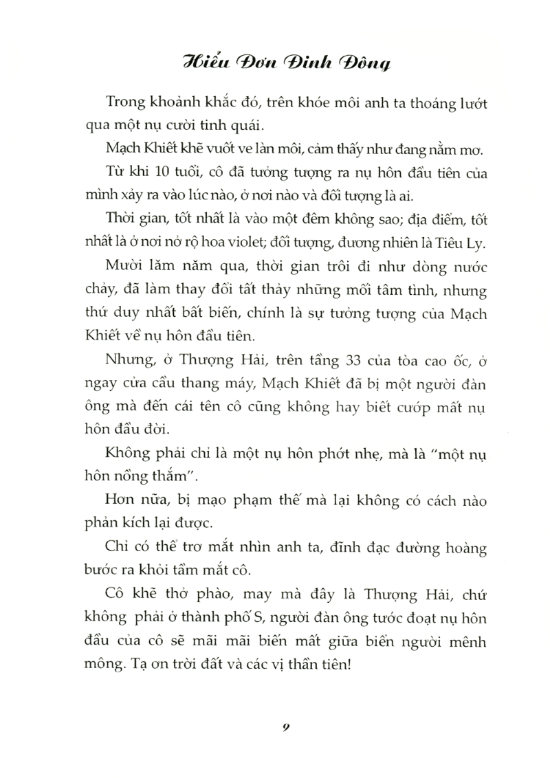 3 Nụ Hôn Đổi Lấy 1 Đời Chồng