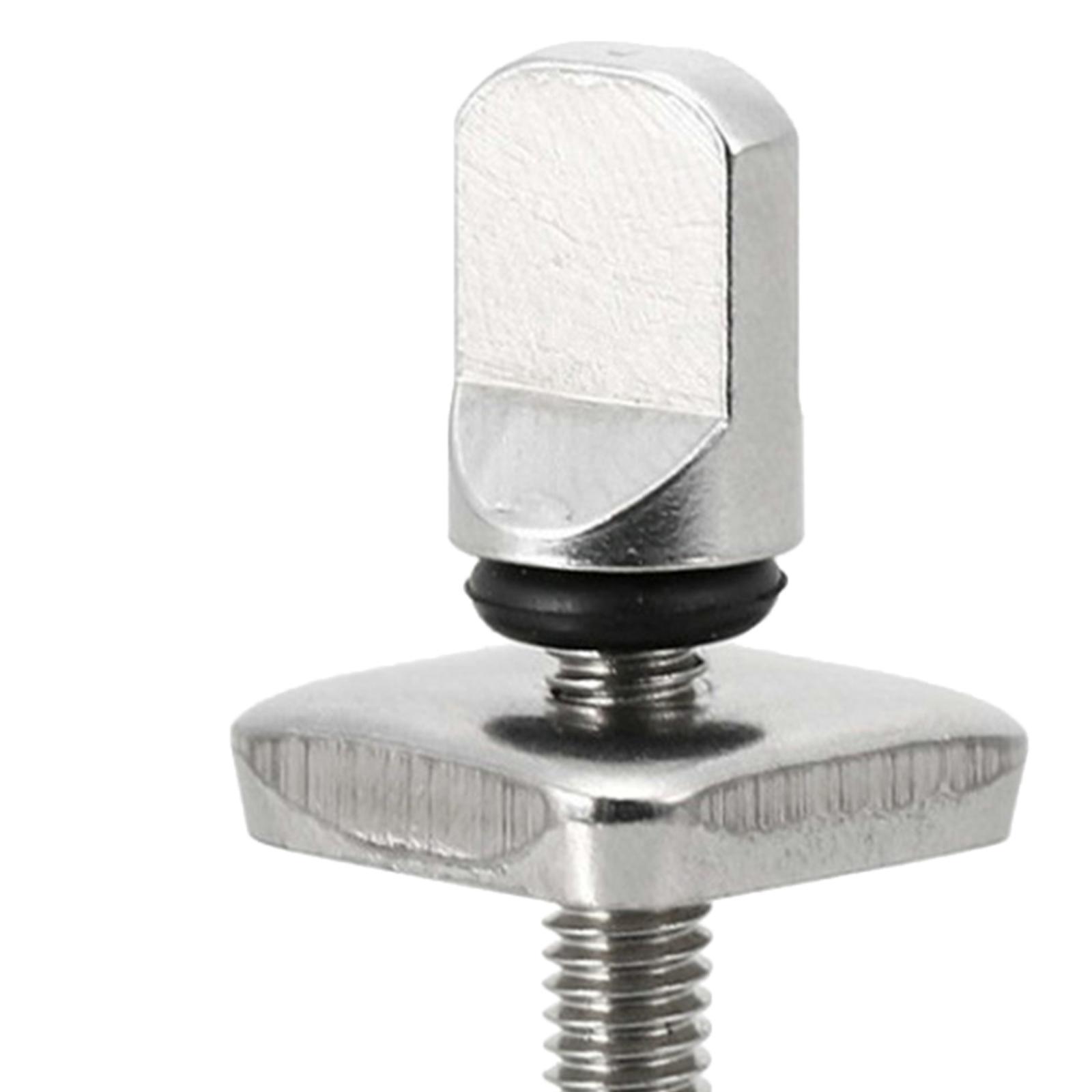 3x Universal Surfboards Fin Screw  And Plate Set Replacement  Mount