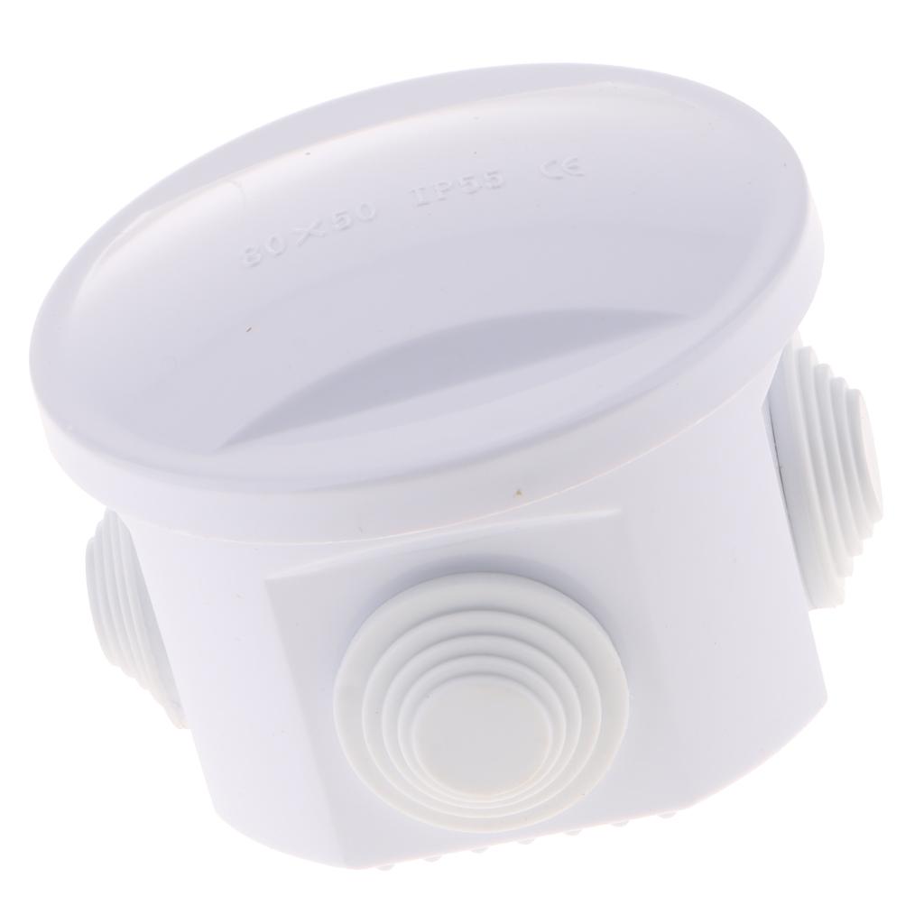 IP65 Chống Nước Nhựa ABS Kèm Ốp Lưng Ngã Ba Hộp 80x50mm
