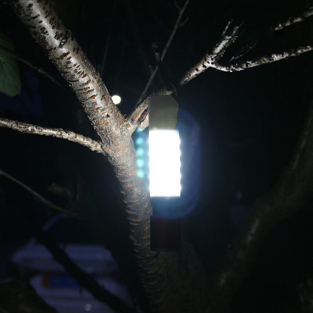 LED Camping Flashlight Rechargeable Picnic Light Hiking Green