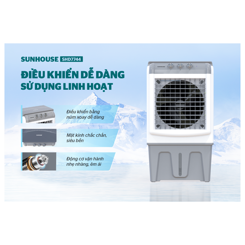 Máy làm mát không khí Sunhouse SHD7744 - Hàng chính hãng