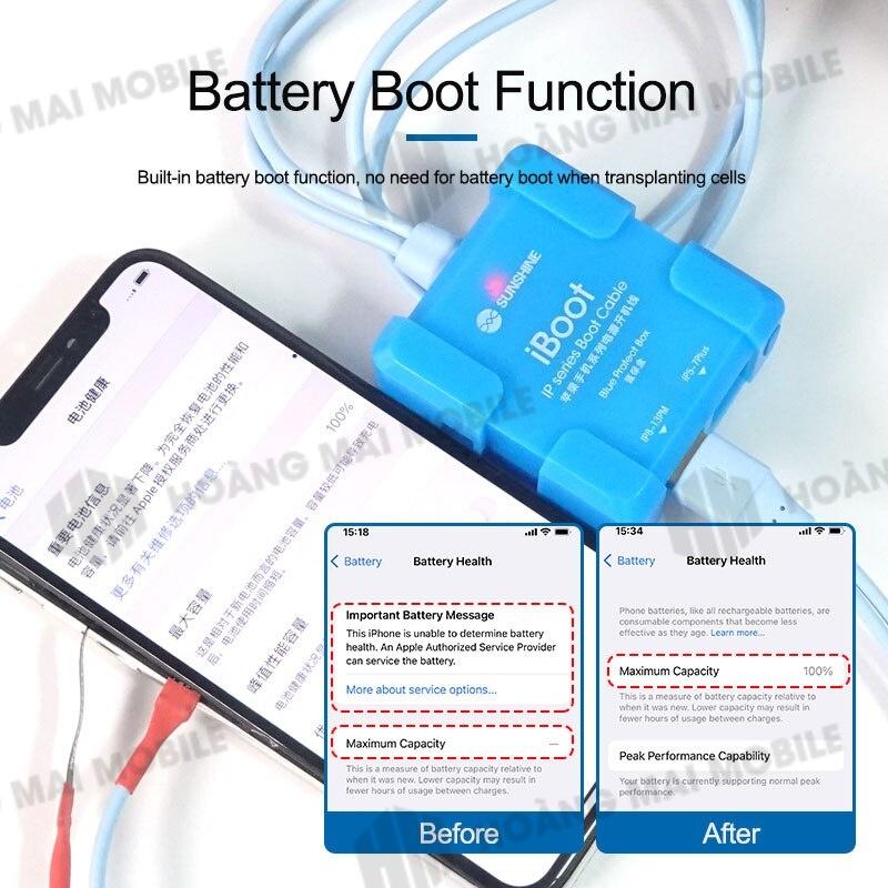 Dây cấp nguồn SUNSHINE iBoot A iPhone từ 6G đến 14Pro Max