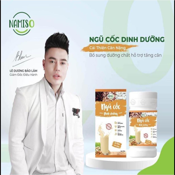 Bột Ngũ Cốc Hỗ Trợ Tăng Cân Namiso 500g