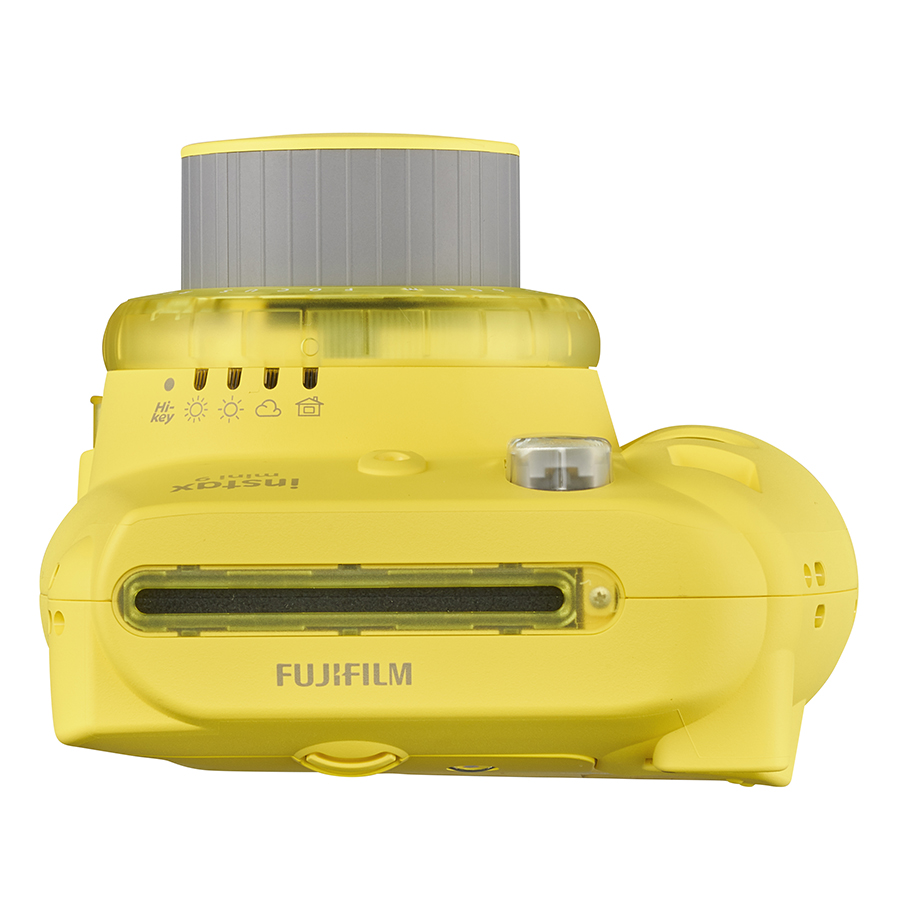 Máy Ảnh Selfie Lấy Liền Fujifilm Instax Mini 9 Clear Yellow - Hàng Chính Hãng